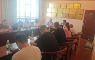 盐亭县市场监管局云溪、高渠市场监管所开展集中用餐单位食品安全培训会